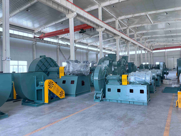 石家莊工業風機工廠車間展示